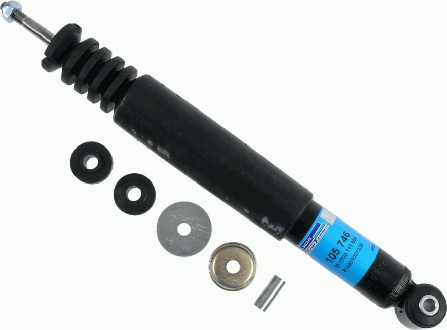 SACHS 105 746 - Shock Absorber onlydrive.pro