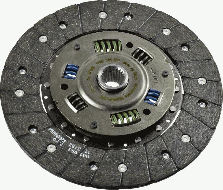 SACHS 1 862 348 031 - Clutch Disc onlydrive.pro