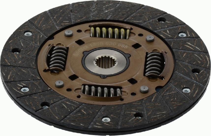 SACHS 1878 600 955 - Clutch Disc onlydrive.pro