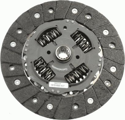 SACHS 1 878 600 637 - Clutch Disc onlydrive.pro