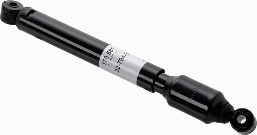 SACHS 170 581 - Shock Absorber, steering onlydrive.pro