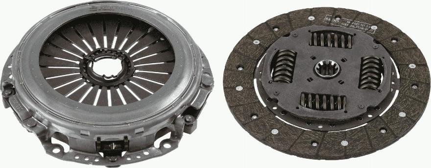 SACHS 3400 700 551 - Комплект сцепления onlydrive.pro