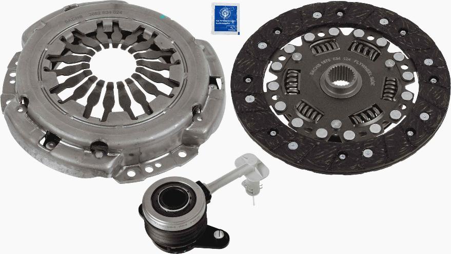 SACHS 3000 990 587 - Sajūga komplekts onlydrive.pro