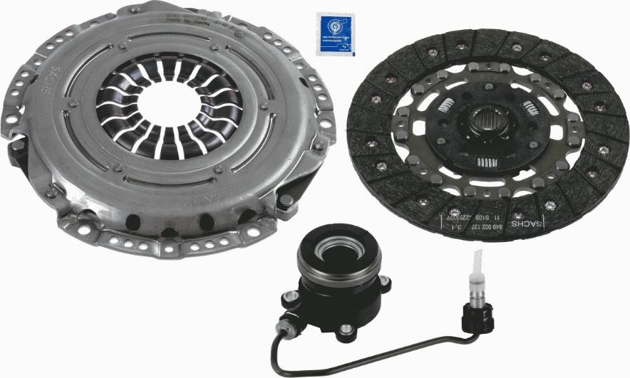 SACHS 3000 990 527 - Sankabos komplektas onlydrive.pro