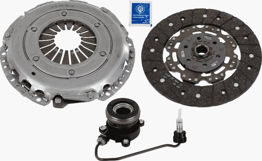 SACHS 3000 990 573 - Комплект сцепления onlydrive.pro