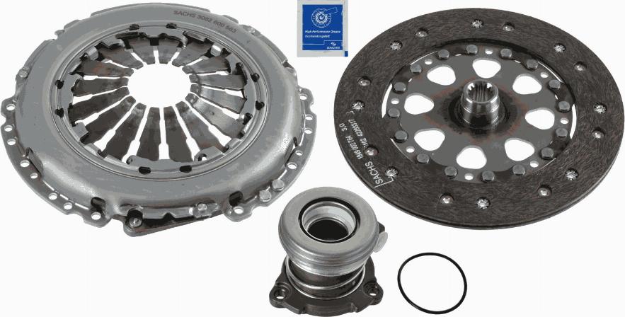 SACHS 3000 990 132 - Комплект сцепления onlydrive.pro