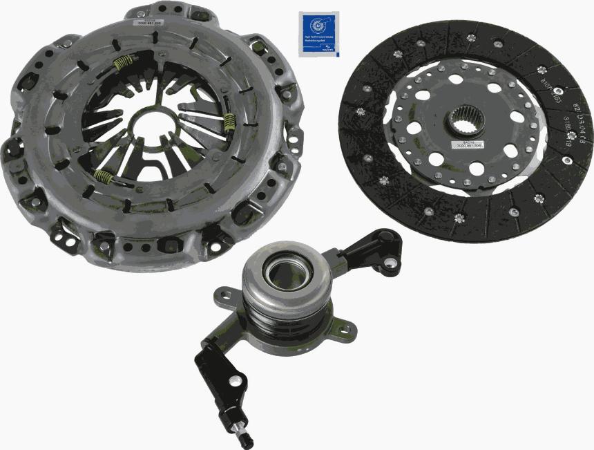 SACHS 3000 990 173 - Sajūga komplekts onlydrive.pro