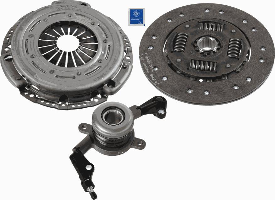 SACHS 3000 990 353 - Комплект сцепления onlydrive.pro