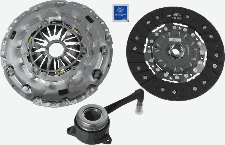 SACHS 3000 990 248 - Sidurikomplekt onlydrive.pro