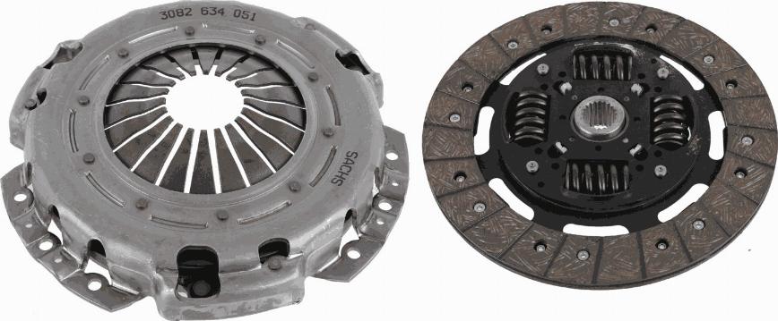 SACHS 3000 950 551 - Clutch Kit onlydrive.pro