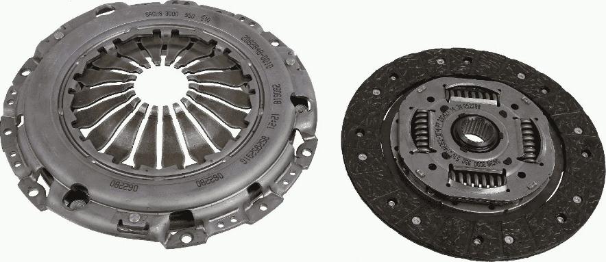 SACHS 3000 950 510 - Clutch Kit onlydrive.pro