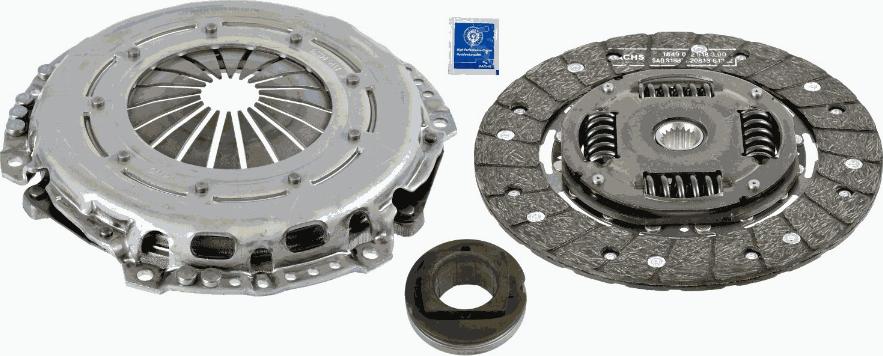 SACHS 3000 950 061 - Sankabos komplektas onlydrive.pro