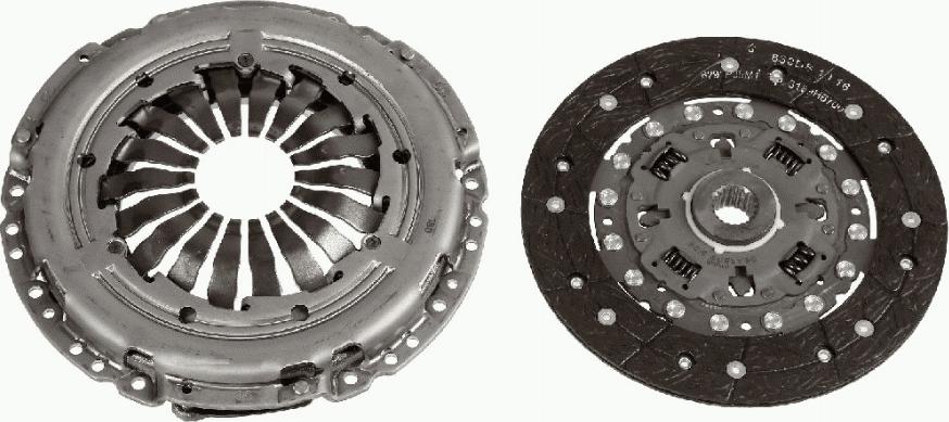 SACHS 3000 950 749 - Clutch Kit onlydrive.pro