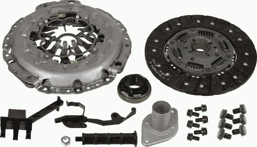 SACHS 3000 950 751 - Clutch Kit onlydrive.pro