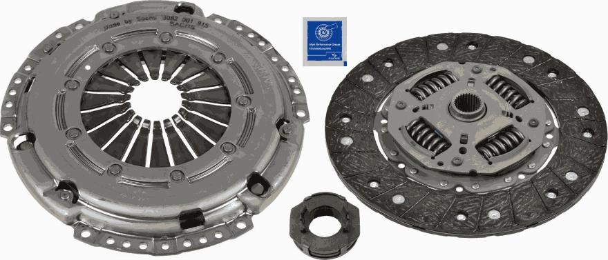 SACHS 3000 950 734 - Sidurikomplekt onlydrive.pro