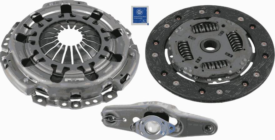 SACHS 3000 951 950 - Clutch Kit onlydrive.pro