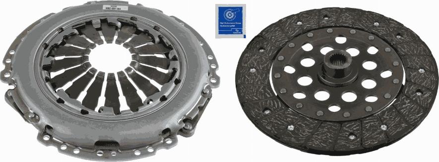 SACHS 3000 951 977 - Sankabos komplektas onlydrive.pro