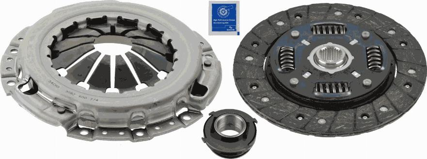 SACHS 3000 951 475 - Clutch Kit onlydrive.pro