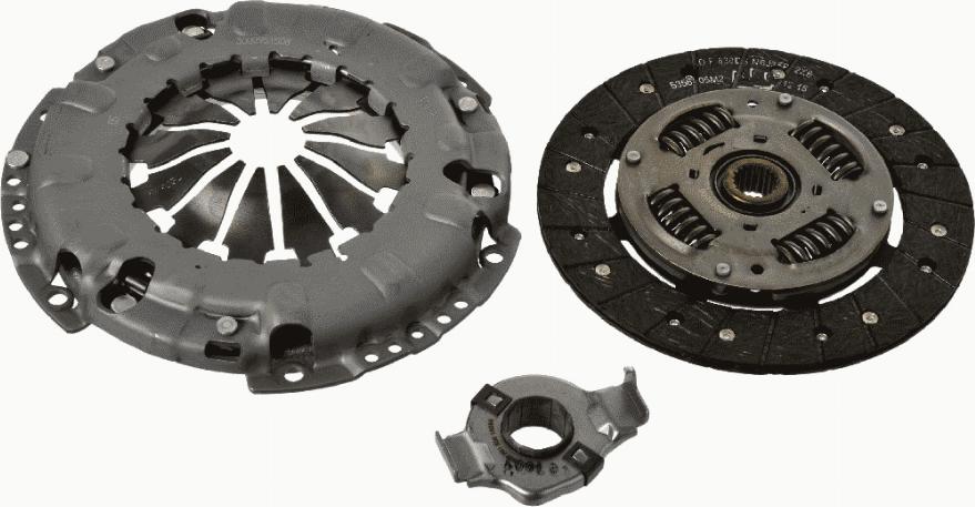 SACHS 3000 951 508 - Clutch Kit onlydrive.pro