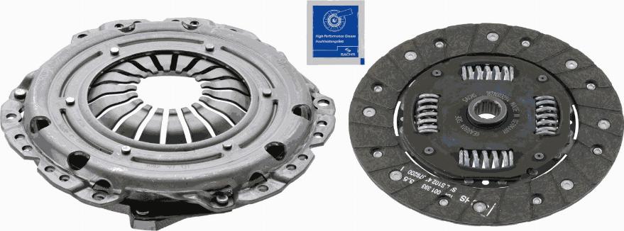 SACHS 3 000 951 046 - Clutch Kit onlydrive.pro