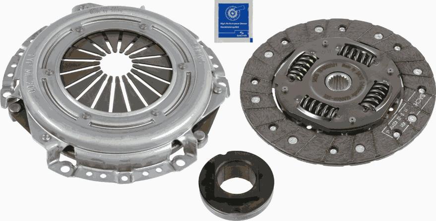 SACHS 3 000 951 012 - Sidurikomplekt onlydrive.pro