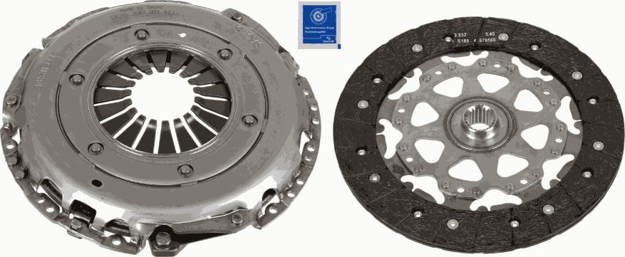 SACHS 3000 970 091 - Sajūga komplekts onlydrive.pro