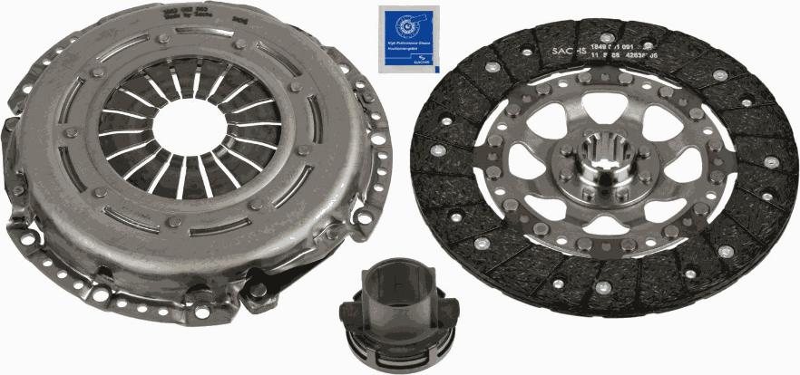 SACHS 3000 970 093 - Sankabos komplektas onlydrive.pro