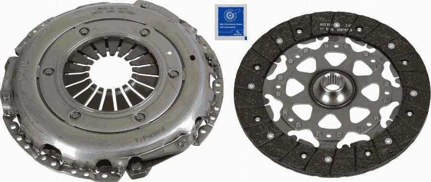 SACHS 3000 970 097 - Sankabos komplektas onlydrive.pro