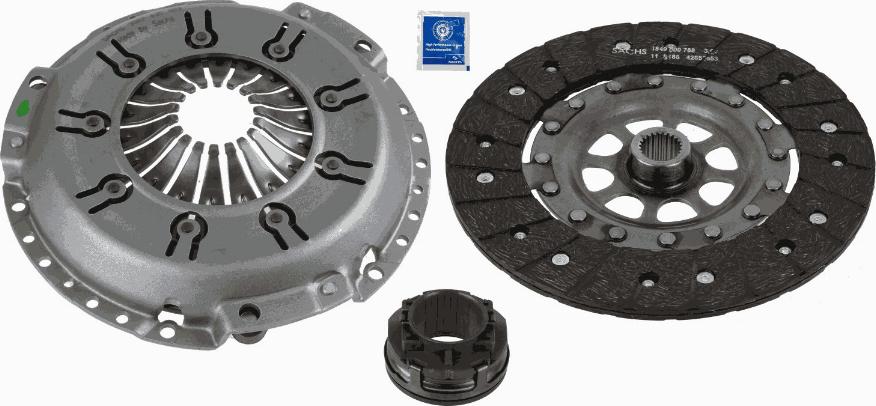 SACHS 3000 851 602 - Clutch Kit onlydrive.pro