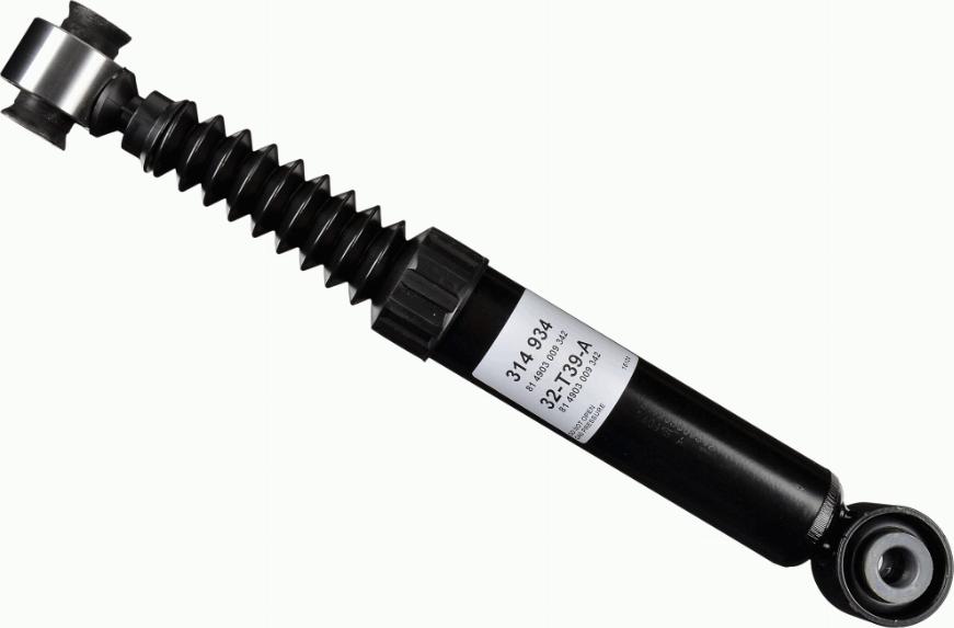 SACHS 314 934 - Shock Absorber onlydrive.pro