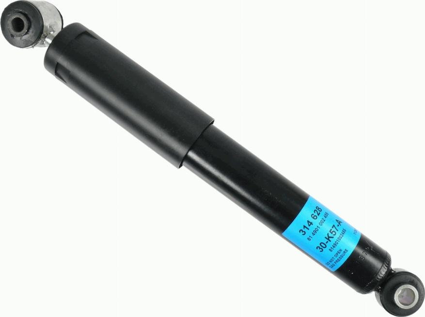 SACHS 314 628 - Shock Absorber onlydrive.pro