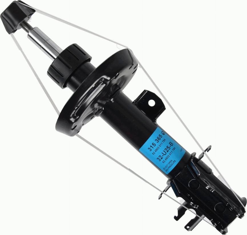 SACHS 315 365 - Shock Absorber onlydrive.pro