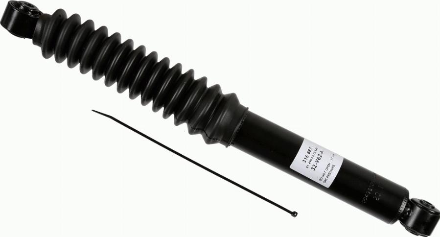 SACHS 316 887 - Shock Absorber onlydrive.pro