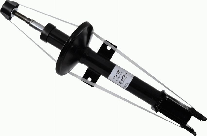 SACHS 316 290 - Shock Absorber onlydrive.pro