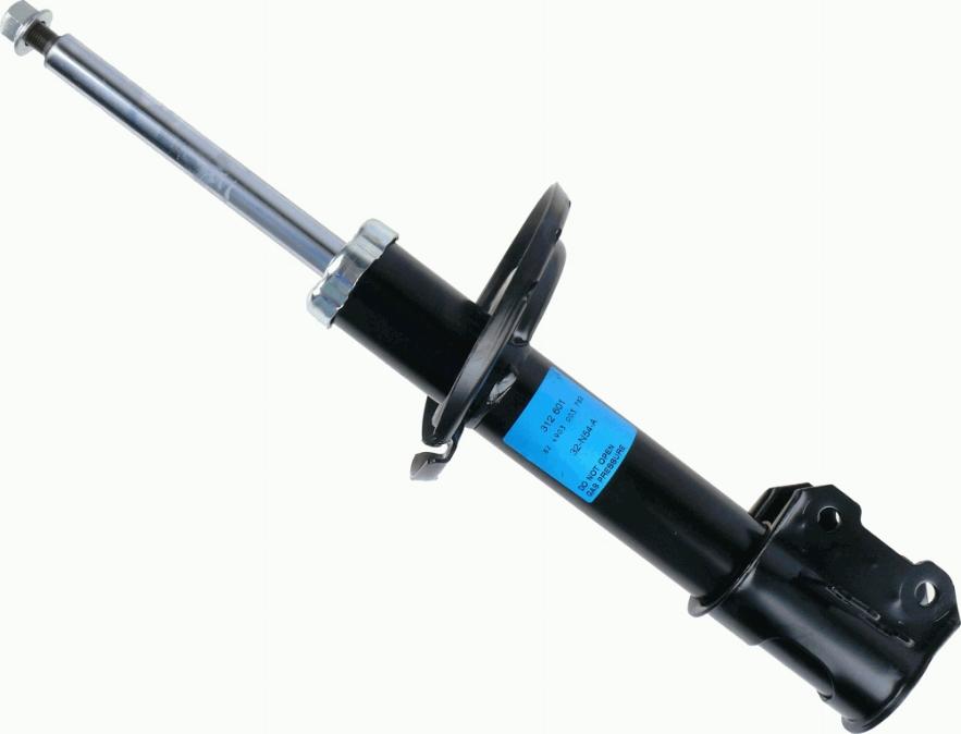 SACHS 312 601 - Shock Absorber onlydrive.pro