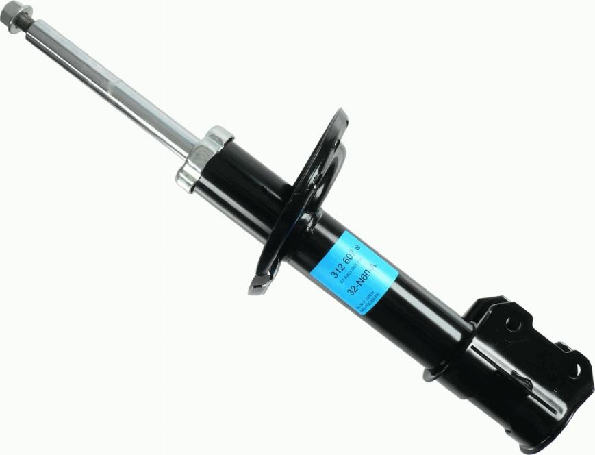 SACHS 312 607 - Shock Absorber onlydrive.pro