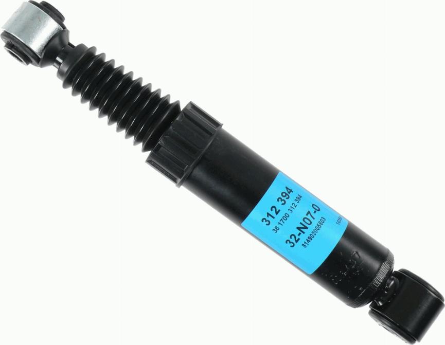 SACHS 312 394 - Shock Absorber onlydrive.pro