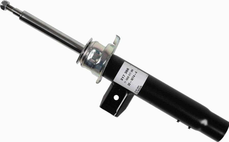 SACHS 317 366 - Shock Absorber onlydrive.pro