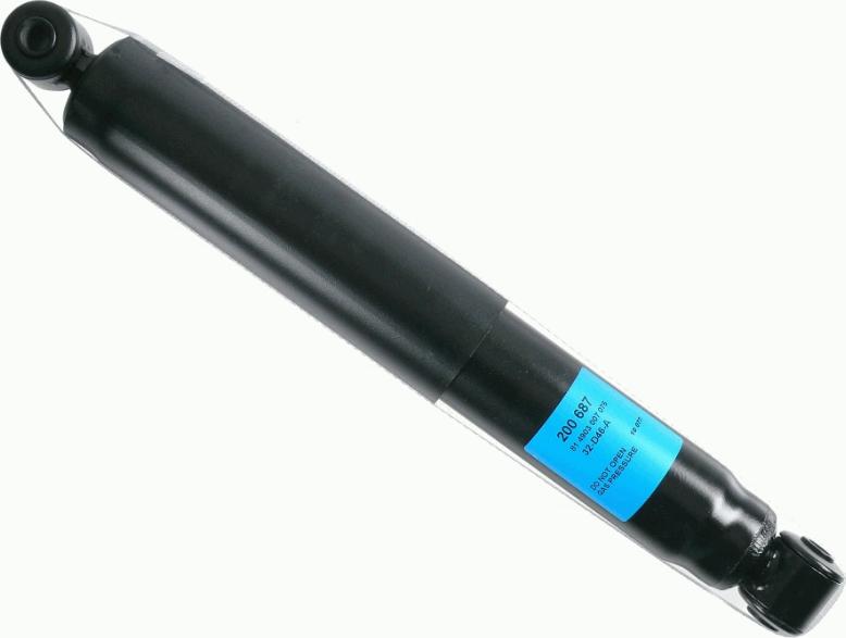 SACHS 200 687 - Shock Absorber onlydrive.pro