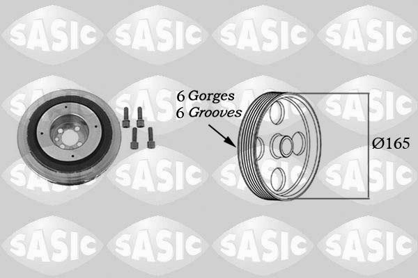 Sasic 9001813 - Belt Pulley, crankshaft onlydrive.pro