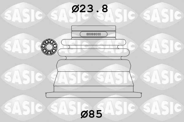 Sasic 4003419 - Bellow, drive shaft onlydrive.pro