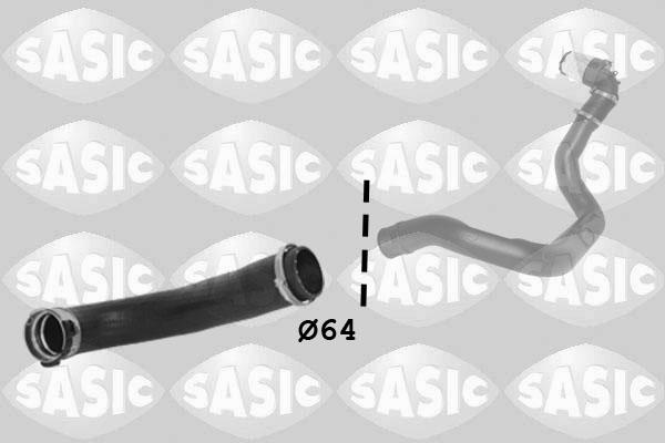 Sasic 3334055 - Charger Intake Air Hose onlydrive.pro