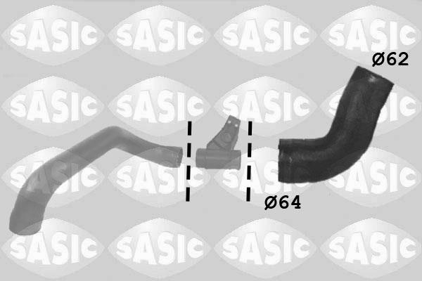 Sasic 3336090 - Charger Intake Air Hose onlydrive.pro