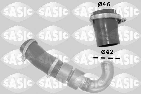 Sasic 3336230 - Charger Intake Air Hose onlydrive.pro