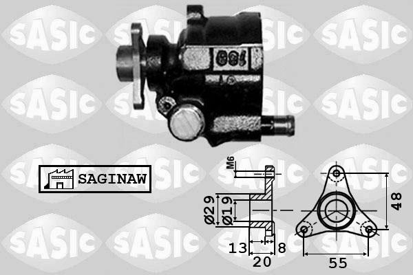 Sasic 7074001 - Hydraulic Pump, steering system onlydrive.pro