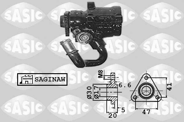 Sasic 7076034 - Hydraulic Pump, steering system onlydrive.pro