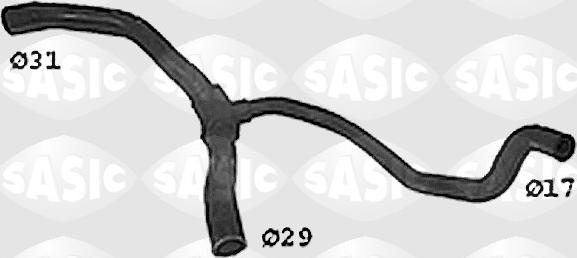 Sasic SWH4307 - Radiator Hose onlydrive.pro