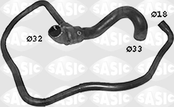 Sasic SWH6763 - Radiator Hose onlydrive.pro