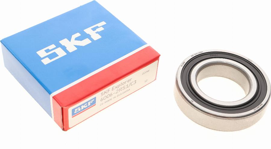 SKF 6006-2RS1/C3 - Propshaft centre bearing support onlydrive.pro