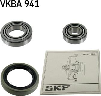 SKF VKBA 941 - Rattalaagrikomplekt onlydrive.pro